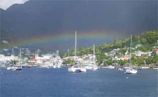 St. Lucia - Regenbogen